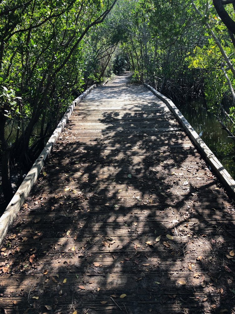 Island walking and food